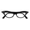 Forum Novelties Shop All Adult Costumes 50's Style Black Glasses For Adults