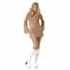California Costume Collections 70s Disco Dolly Costume For Adults Womens