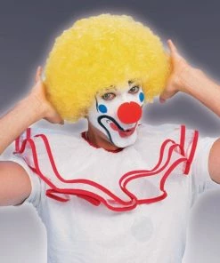 Forum Novelties Shop All Adult Costumes Afro Yellow Wig For Adults
