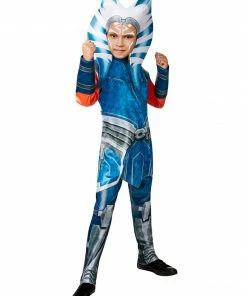 Rubie's Girls Ahsoka Deluxe Costume For Kids - Disney Star Wars