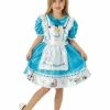 Rubie's Alice In Wonderland Deluxe Costume For Kids - Disney Alice In Wonderland Girls