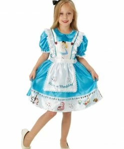 Rubie's Alice In Wonderland Deluxe Costume For Kids - Disney Alice In Wonderland Girls