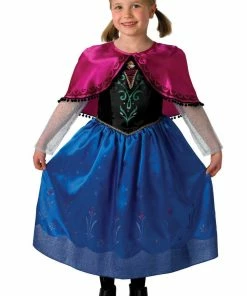 Rubie's Anna Deluxe Costume For Kids - Disney Frozen
