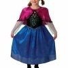 Rubie's Girls Anna Deluxe Costume For Kids - Disney Frozen