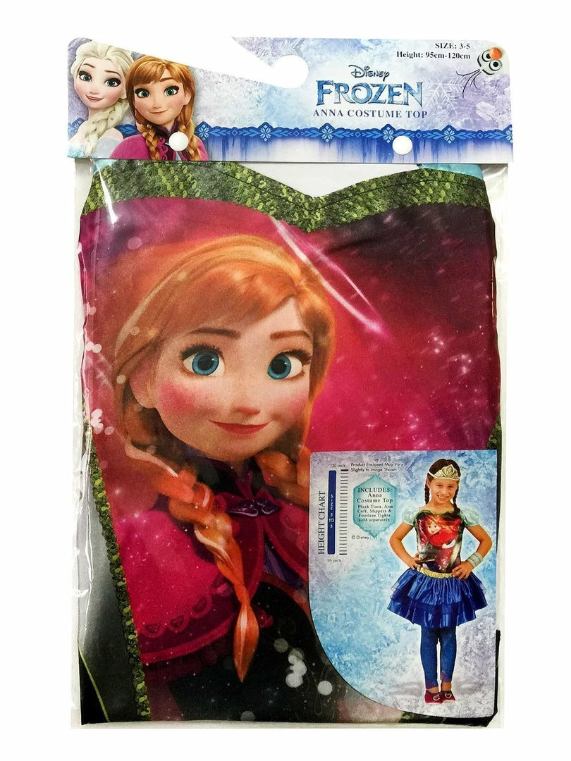 Rubie's Anna Princess Top For Kids - Disney Frozen