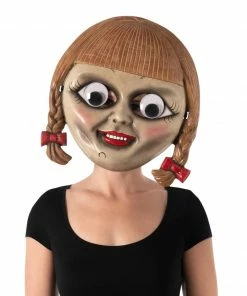 Rubie's Annabelle Googly Eyes Mask For Adults - Warner Bros Annabelle