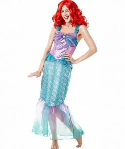 Rubie's Womens Ariel Deluxe Costume For Adults - Disney The Little Mermaid
