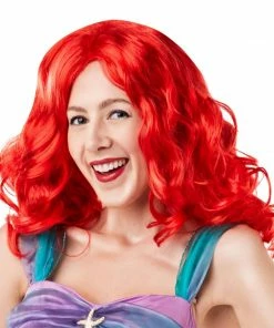 Rubie's Shop All Adult Costumes Ariel Wig For Adults - Disney The Little Mermaid