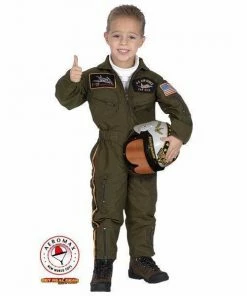 Aeromax Babies & Toddlers Armed Forces Pilot Junior Costume For Kids