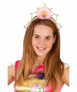 Rubie's Aurora Beaded Tiara For Kids - Disney Sleeping Beauty Shop All Kids Costumes
