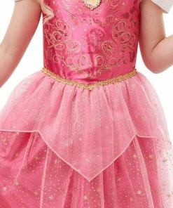 Rubie's Girls Aurora Glitter & Sparkle Costume For Kids - Disney Sleeping Beauty