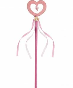 Rubie's Girls Aurora Ultimate Princess Wand & Tiara Accessory Bundle For Kids - Disney Sleeping Beauty