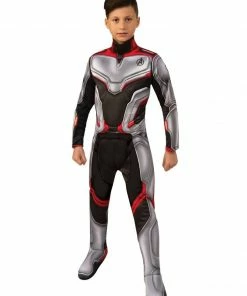 Rubie's Boys Avengers Deluxe Team Suit Costume For Kids - Marvel Avengers: Endgame