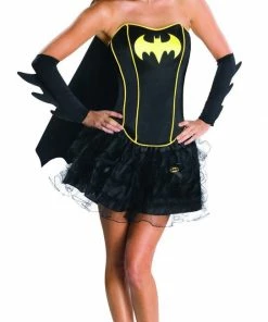 Rubie's Batgirl Corset & Skirt Costume For Adults - Warner Bros DC Comics Womens
