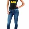Rubie's Batgirl Leather-Look Halter Top For Adults - Warner Bros DC Comics