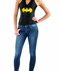 Rubie's Batgirl Leather-Look Halter Top For Adults - Warner Bros DC Comics