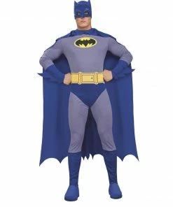 Rubie's Mens Batman Costume For Adults - Warner Bros Batman: Brave And Bold