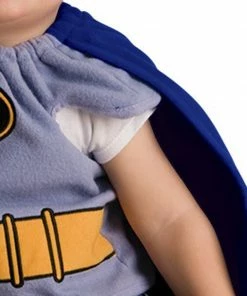 Rubie's Babies & Toddlers Batman Deluxe Costume Bib For Babies - Warner Bros Batman: Brave And Bold
