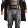 Rubie's Mens Batman Deluxe Costume For Adults - Warner Bros Batman: Dawn Of Justice