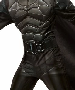 Rubie's Mens Batman Deluxe Costume For Adults - Warner Bros The Batman