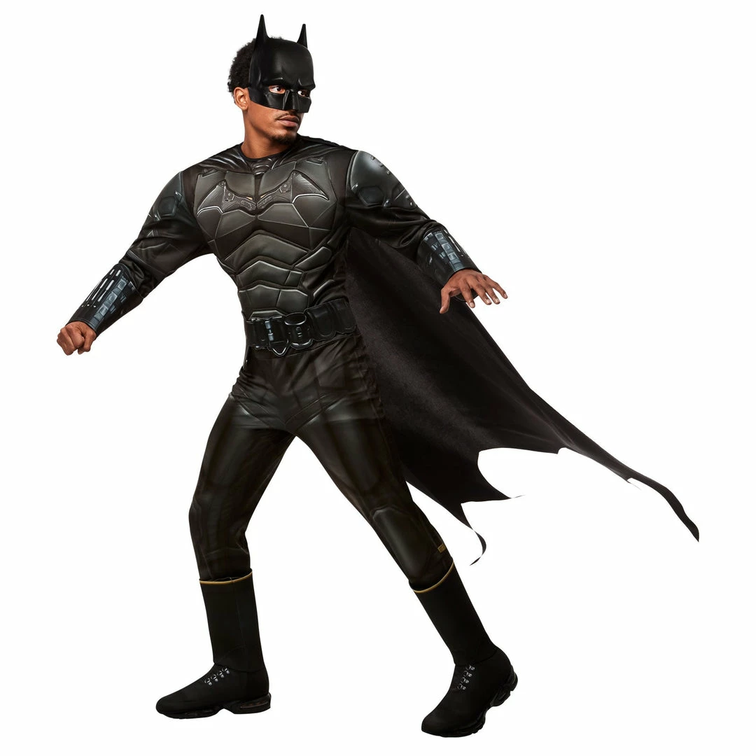 Rubie's Mens Batman Deluxe Costume For Adults - Warner Bros The Batman