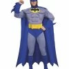 Rubie's Batman Deluxe Muscle Chest Costume For Adults - Warner Bros Batman: Brave And Bold Mens