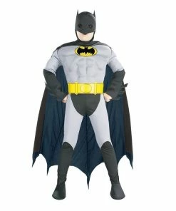 Rubie's Babies & Toddlers Batman Deluxe Muscle Chest Costume For Toddlers And Kids - Warner Bros DC Comics