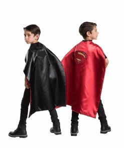 Rubie's Boys Batman To Superman REVERSIBLE Child Cape - Warner Bros DC Comics