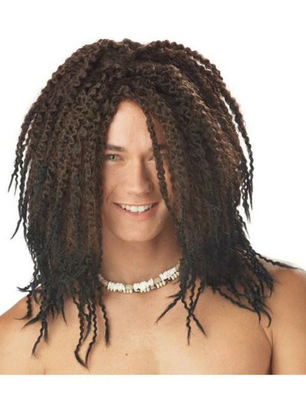 California Costume Collections Beach Bum Deadlock Wig For Adults Shop All Adult Costumes