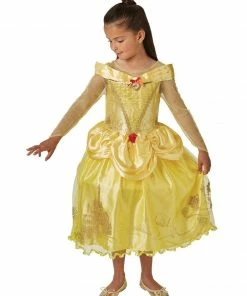 Rubie's Belle Ballgown Deluxe Costume For Kids - Disney Beauty And The Beast Girls