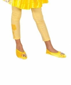Rubie's Girls Belle Footless Tights For Kids - Disney Beauty And The Beast