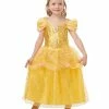 Rubie's Belle Glitter & Sparkle Deluxe Costume For Kids - Disney Beauty & The Beast