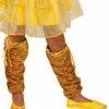 Rubie's Shop All Kids Costumes Belle Leg Warmers For Kids - Disney Beauty And The Beast