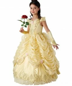 Rubie's Belle Limited Edition Costume For Kids - Disney Beauty And The Beast Movie Replicas