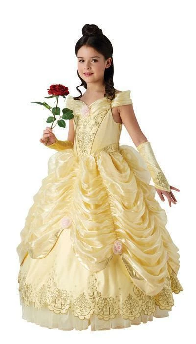 Rubie's Belle Limited Edition Costume For Kids - Disney Beauty And The Beast Movie Replicas
