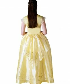 Rubie's Womens Belle Live Action Deluxe Costume For Adults - Disney Beauty And The Beast