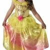 Rubie's Belle Rainbow Deluxe Costume For Kids - Disney Beauty And The Beast