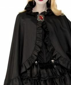 Rubie's Black Cape For Adults Womens