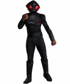 Rubie's Black Manta Deluxe Costume For Adults - Warner Bros Aquaman Mens