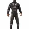 Rubie's Black Panther Deluxe Costume For Adults - Marvel Black Panther