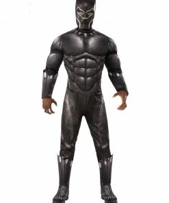 Rubie's Black Panther Deluxe Costume For Adults - Marvel Black Panther