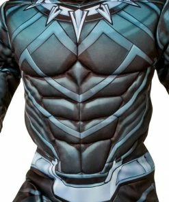 Rubie's Boys Black Panther Deluxe Costume For Kids - Marvel Black Panther