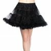 Leg Avenue Womens Black Tulle Petticoat For Adults