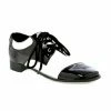 Ellie Shoes Inc Shop All Adult Costumes Black & White Fred Oxford Shoes For Adults