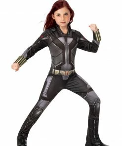 Rubie's Girls Black Widow Costume For Kids & Tweens - Marvel Black Widow