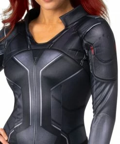 Rubie's Black Widow Deluxe Costume For Adults - Marvel Black Widow Movie Womens