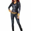 Rubie's Black Widow Deluxe Costume For Adults - Marvel Black Widow Movie Womens