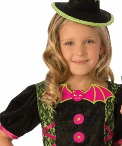 Rubie's Girls Bright Witch Costume For Kids