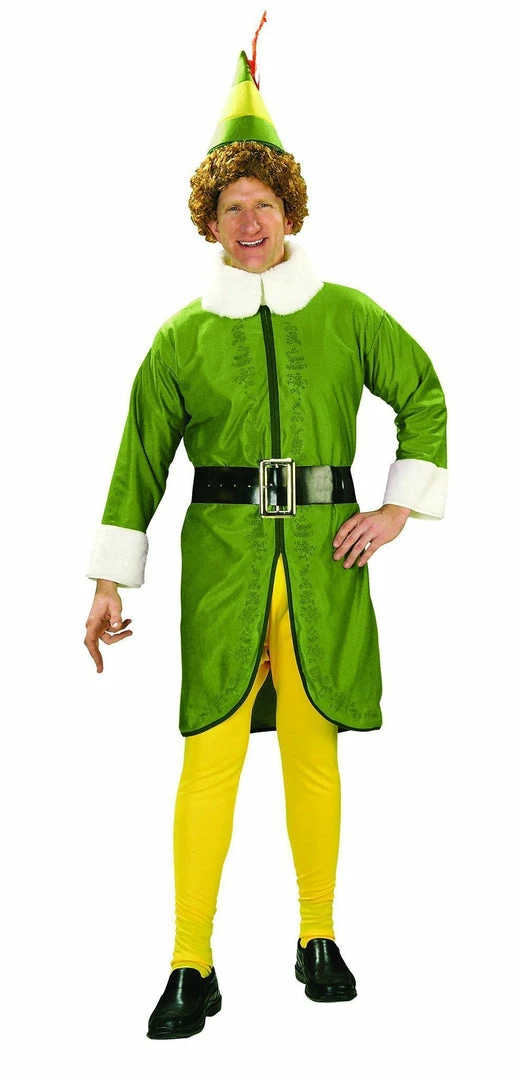 Rubie's Buddy The Elf Costume For Adults - Elf Movie Mens
