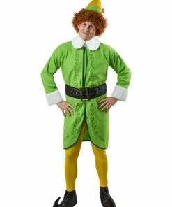 Rubie's Mens Buddy The Elf Deluxe Costume For Adults - Elf Movie